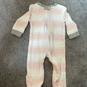 Burt’s Bees Baby 3-6 Months Girl Footed Pajamas